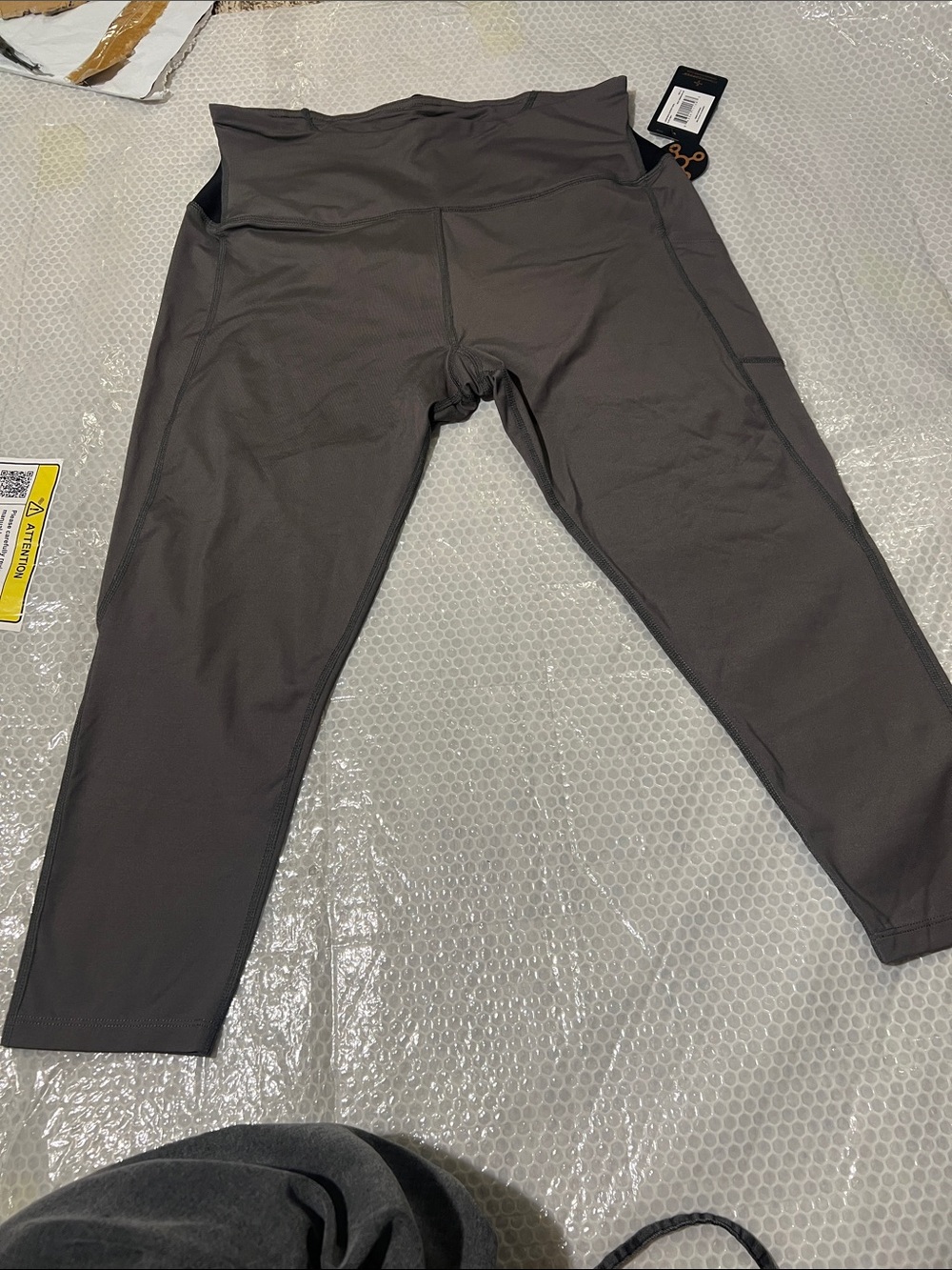 High-Waist Women's Performance Joggers - Charcoal Gray